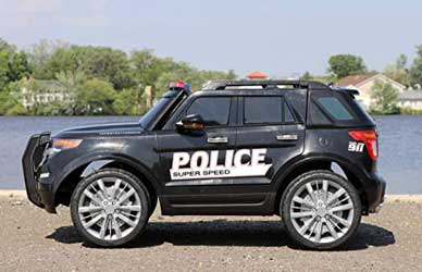 First Drive SUV Police Toy Cop Car